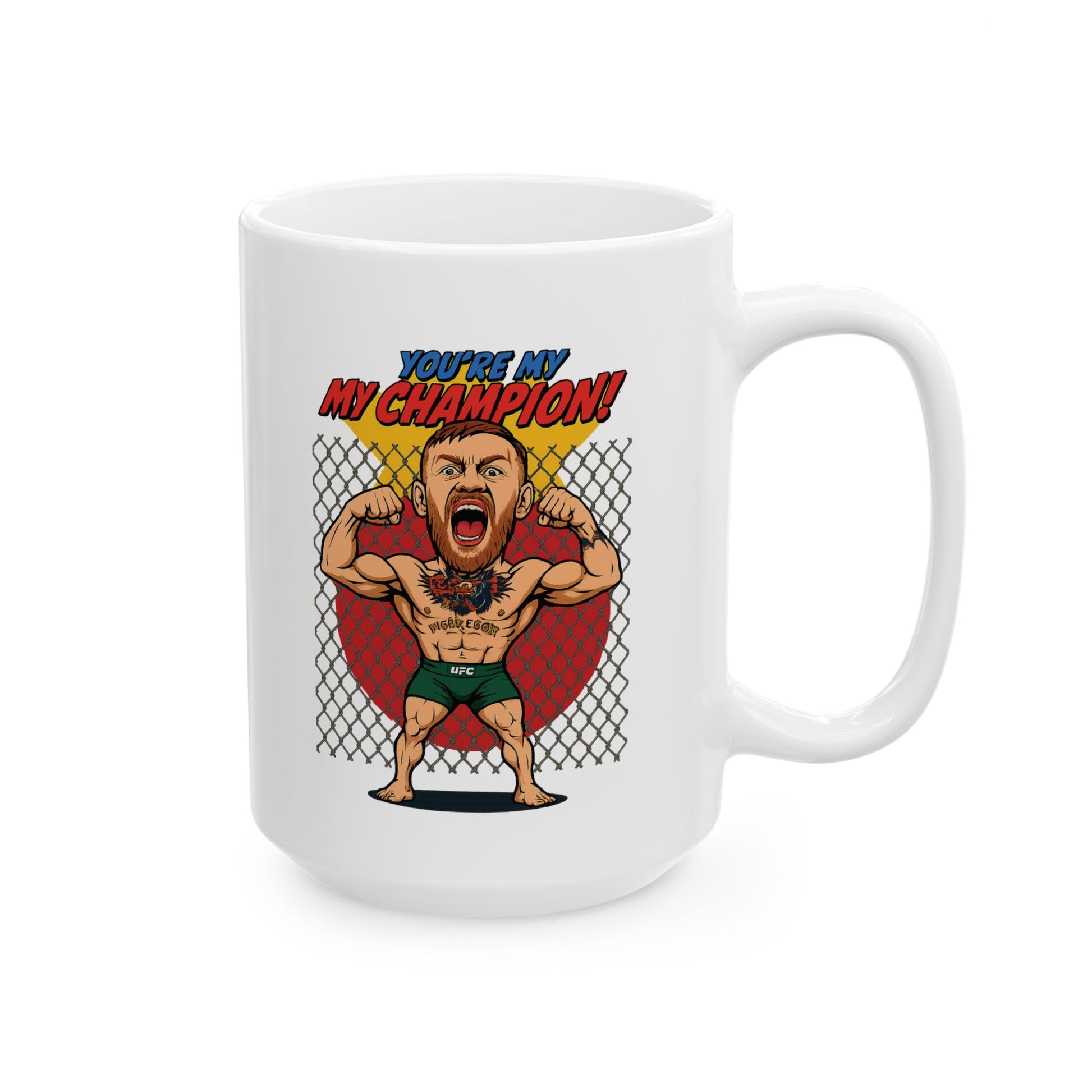 You're My Champion Ceramic Mug - Perfect Gift for Father's Day, Birthday, Coffee Lovers, Fun Gift for Dads, 11oz and 15oz Options