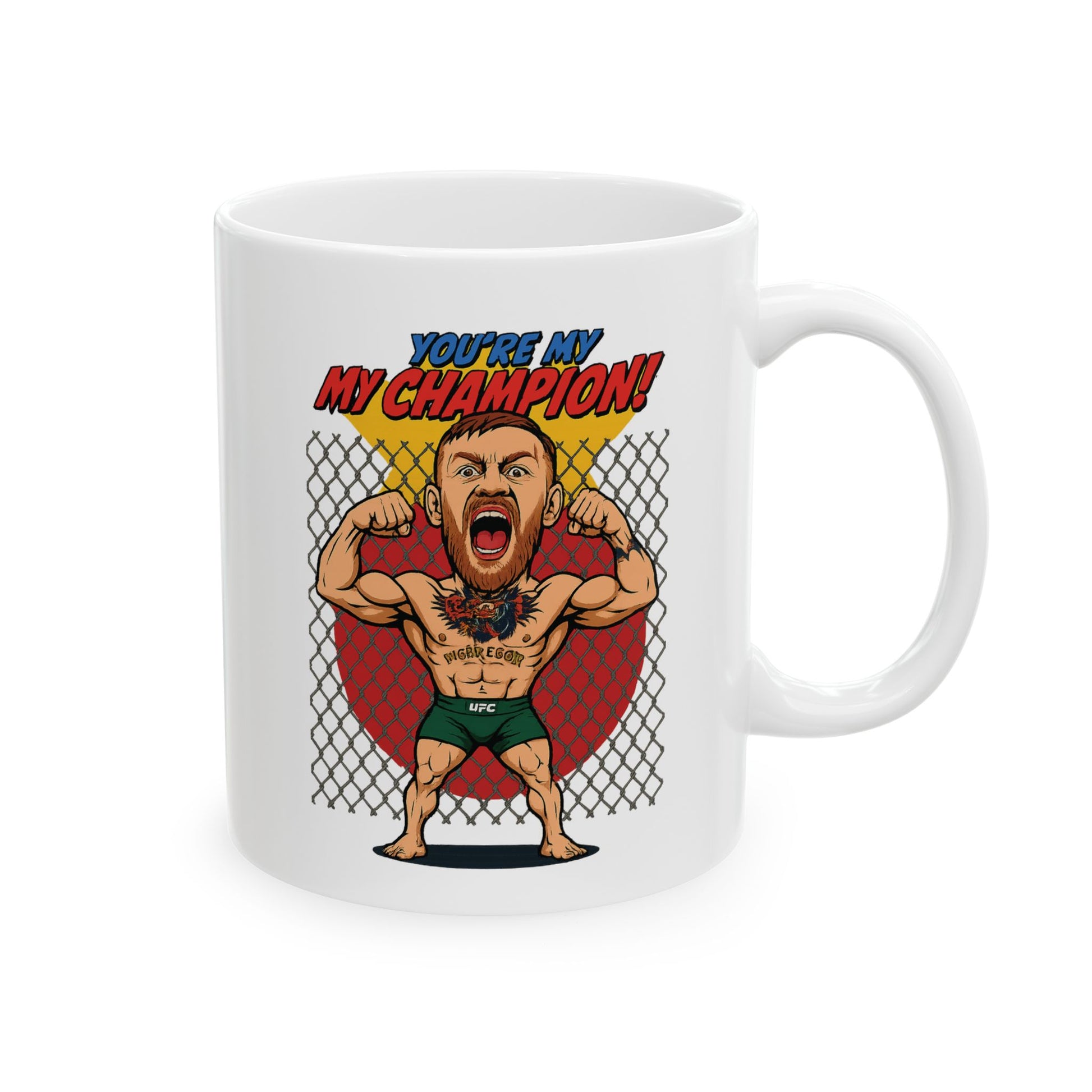 You're My Champion Ceramic Mug - Perfect Gift for Father's Day, Birthday, Coffee Lovers, Fun Gift for Dads, 11oz and 15oz Options