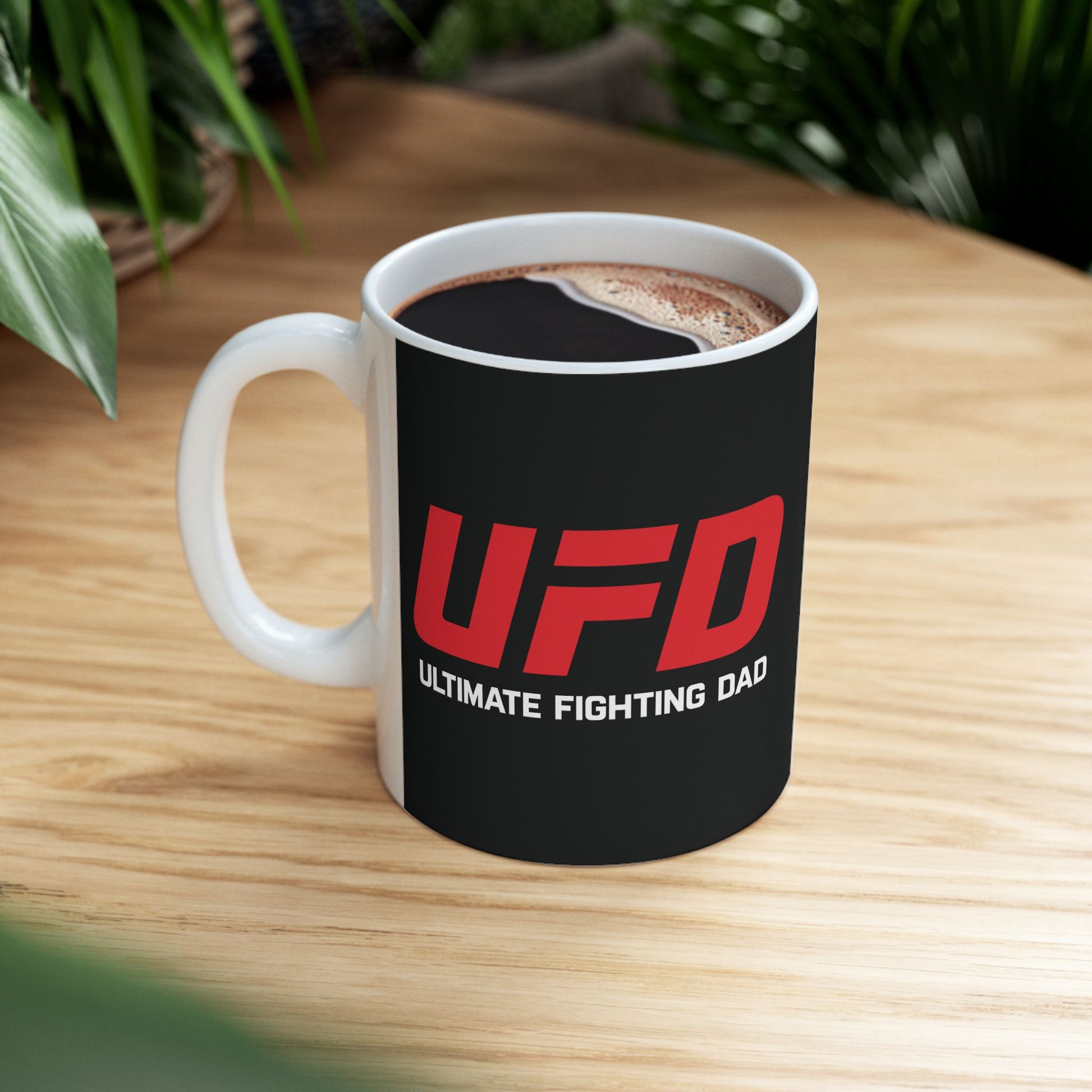 Ultimate Fighting Dad Ceramic Mug - Perfect Gift for Father's Day, Birthday, Coffee Lovers, Fun Gift for Dads, 11oz and 15oz Options