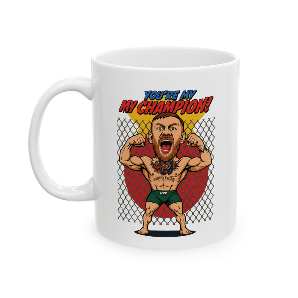 You're My Champion Ceramic Mug - Perfect Gift for Father's Day, Birthday, Coffee Lovers, Fun Gift for Dads, 11oz and 15oz Options