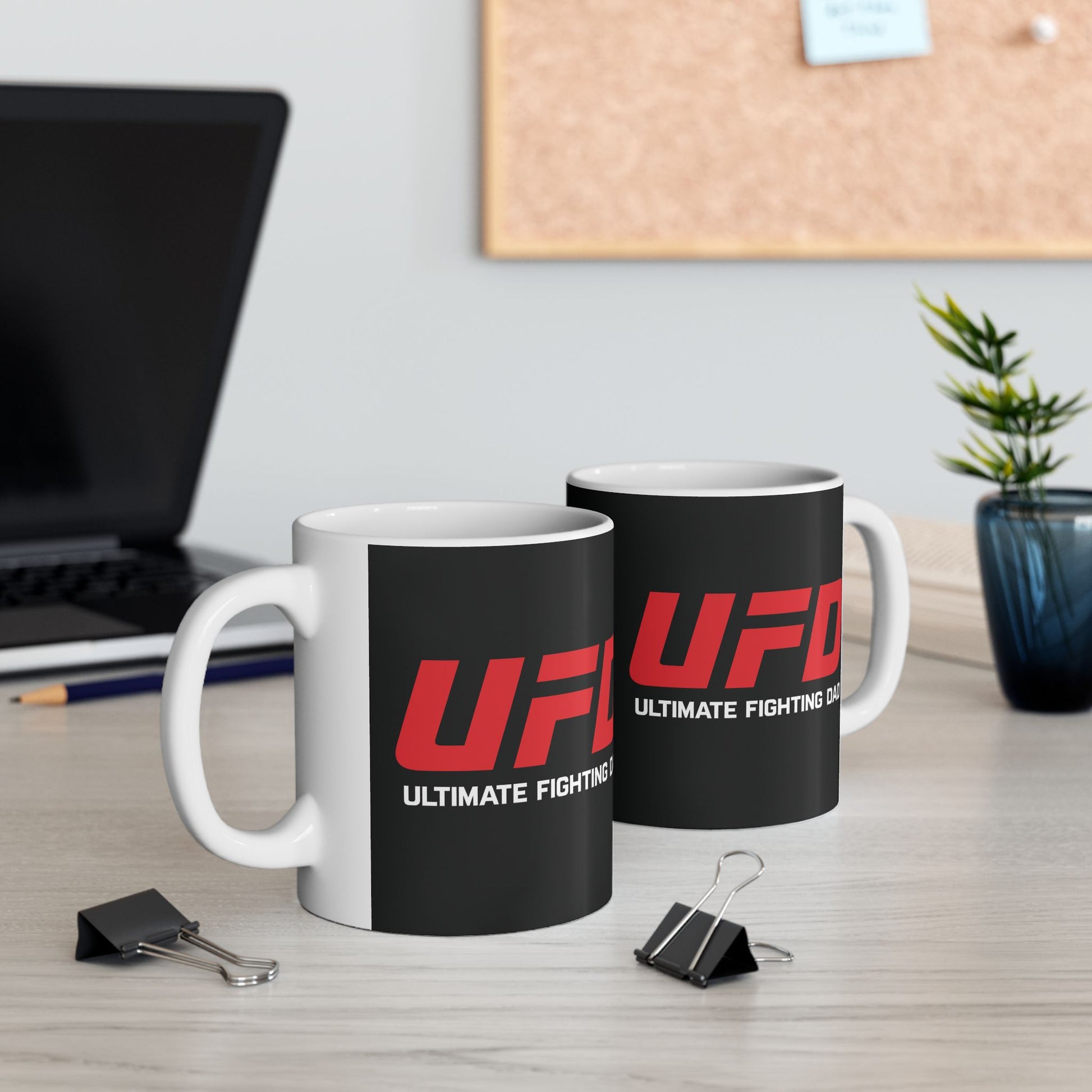 Ultimate Fighting Dad Ceramic Mug - Perfect Gift for Father's Day, Birthday, Coffee Lovers, Fun Gift for Dads, 11oz and 15oz Options