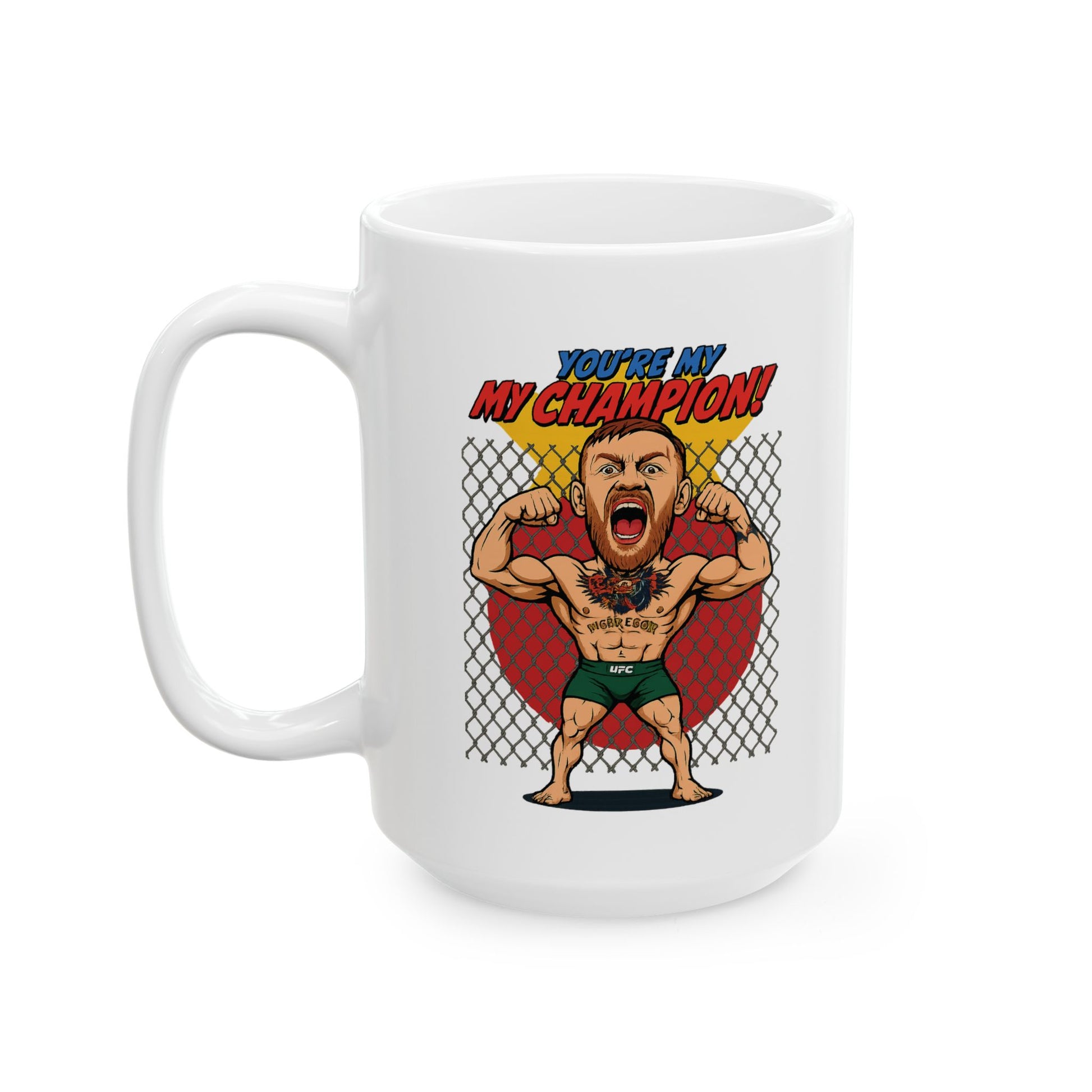 You're My Champion Ceramic Mug - Perfect Gift for Father's Day, Birthday, Coffee Lovers, Fun Gift for Dads, 11oz and 15oz Options
